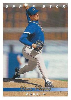 #804 Dan Plesac - Chicago Cubs - 1993 Upper Deck Baseball