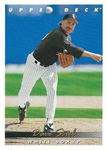 #805 Dave Stieb - Chicago White Sox - 1993 Upper Deck Baseball