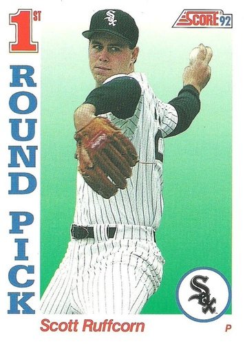 #806 Scott Ruffcorn - Chicago White Sox - 1992 Score Baseball