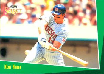 #80 Kent Hrbek - Minnesota Twins - 1993 Select Baseball