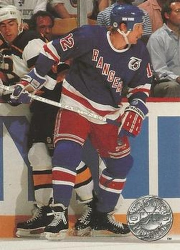 #80 Tim Kerr - New York Rangers - 1991-92 Pro Set Platinum Hockey