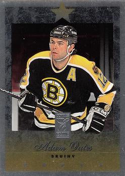 #80 Adam Oates - Boston Bruins - 1995-96 Donruss Elite Hockey
