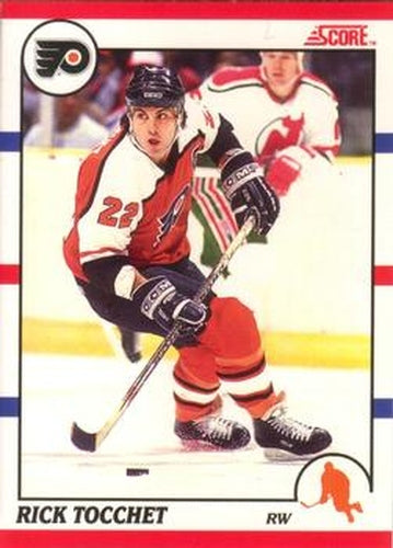 #80 Rick Tocchet - Philadelphia Flyers - 1990-91 Score Canadian Hockey