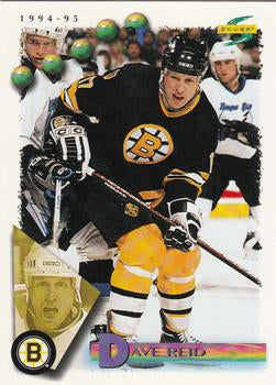 #80 Dave Reid - Boston Bruins - 1994-95 Score Hockey