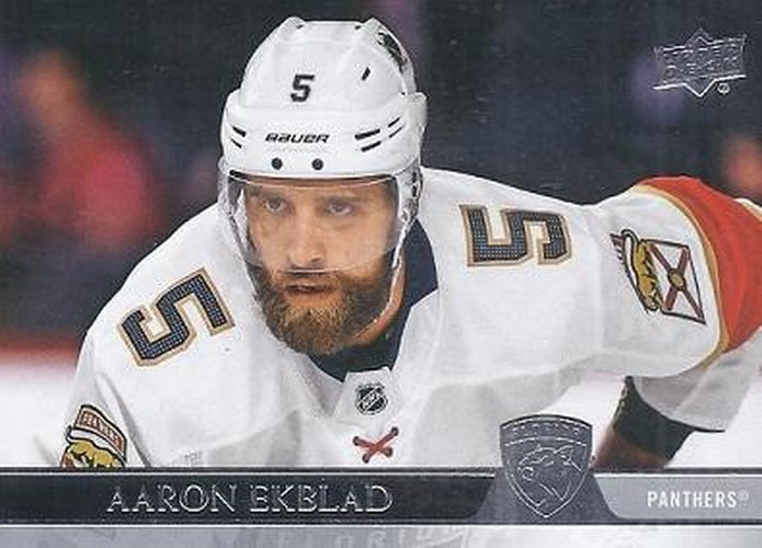 #80 Aaron Ekblad - Florida Panthers - 2020-21 Upper Deck Hockey