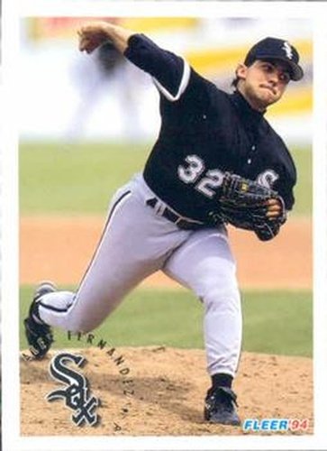 #80 Alex Fernandez - Chicago White Sox - 1994 Fleer Baseball