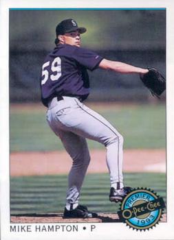 #80 Mike Hampton - Seattle Mariners - 1993 O-Pee-Chee Premier Baseball