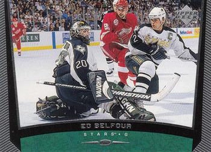 #80 Ed Belfour - Dallas Stars - 1998-99 Upper Deck Hockey