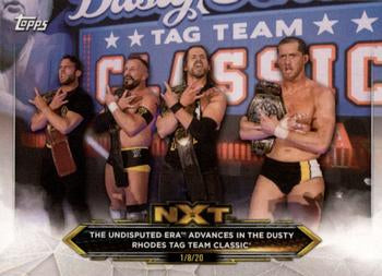 #80 The Undisputed ERA - 2020 Topps WWE NXT Wrestling