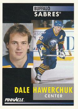 #80 Dale Hawerchuk - Buffalo Sabres - 1991-92 Pinnacle Hockey