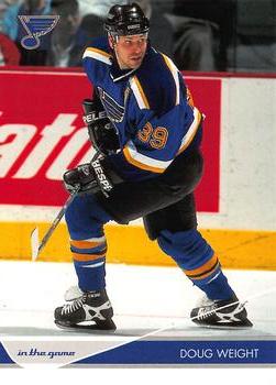#80 Doug Weight - St. Louis Blues - 2003-04 In The Game Toronto Star Hockey