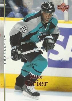 #80 Mike Grier - San Jose Sharks - 2007-08 Upper Deck Hockey