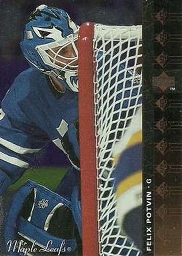 #SP-80 Felix Potvin - Toronto Maple Leafs - 1994-95 Upper Deck Hockey - SP