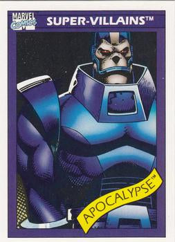 #80 Apocalypse - 1990 Impel Marvel Universe
