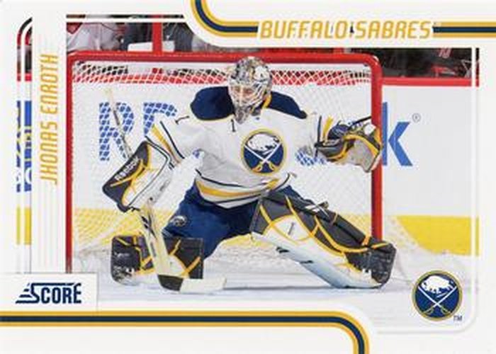 #80 Jhonas Enroth - Buffalo Sabres - 2011-12 Score Hockey