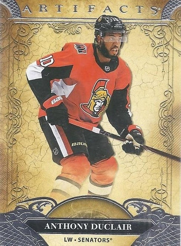 #80 Anthony Duclair - Ottawa Senators - 2020-21 Upper Deck Artifacts Hockey