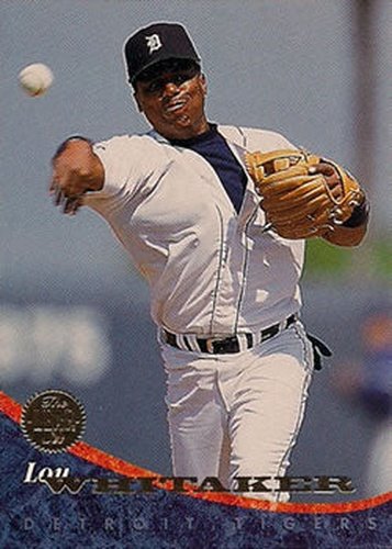 #80 Lou Whitaker - Detroit Tigers - 1994 Leaf Baseball