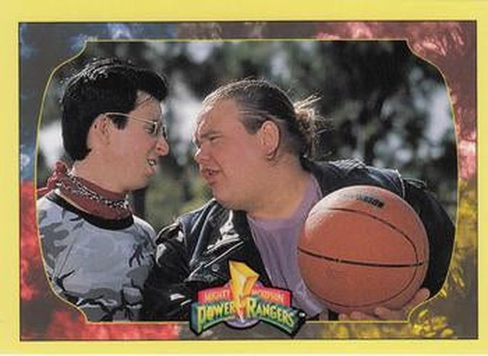 #80 Bulk & Skull - 1994 Collect-A-Card Power Rangers