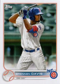 #PD-80 Brennen Davis - Iowa Cubs - 2022 Topps Pro Debut Baseball