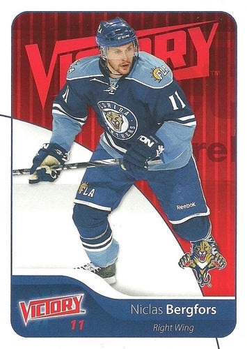 #80 Nicklas Bergfors - Florida Panthers - 2011-12 Upper Deck Victory Hockey