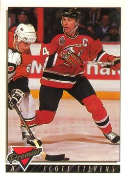 #80 Scott Stevens - New Jersey Devils - 1993-94 O-Pee-Chee Premier Hockey