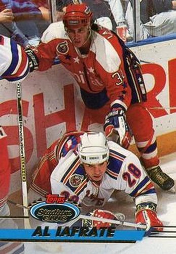 #80 Al Iafrate - Washington Capitals - 1993-94 Stadium Club Hockey