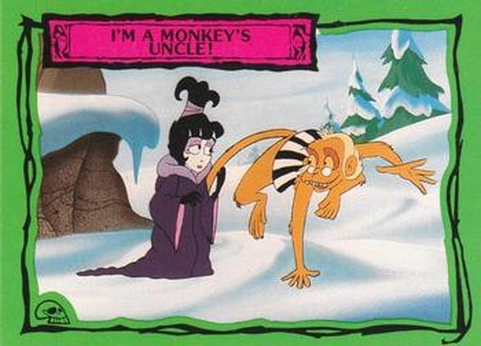 #80 I'm a Monkey's Uncle! - 1990 Dart Beetlejuice
