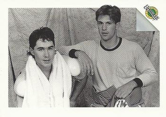 #80 Pat Falloon / Scott Niedermayer - San Jose Sharks / New Jersey Devils - 1991 Ultimate Draft Hockey