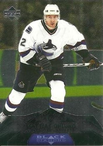 #80 Mattias Ohlund - Vancouver Canucks - 2007-08 Upper Deck Black Diamond Hockey