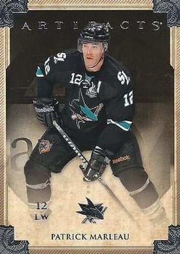 #80 Patrick Marleau - San Jose Sharks - 2013-14 Upper Deck Artifacts Hockey