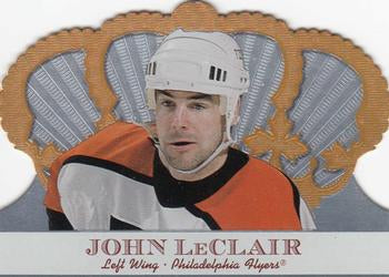 #80 John LeClair - Philadelphia Flyers - 2000-01 Pacific Crown Royale Hockey