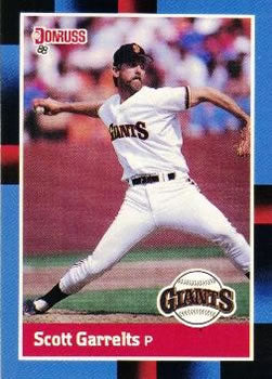 #80 Scott Garrelts - San Francisco Giants - 1988 Donruss Baseball