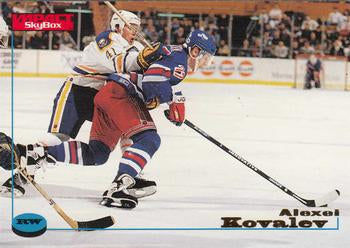 #80 Alexei Kovalev - New York Rangers - 1996-97 SkyBox Impact Hockey