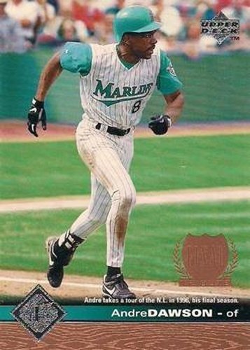 #80 Andre Dawson - Florida Marlins - 1997 Upper Deck Baseball