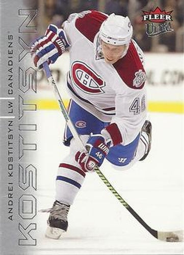 #80 Andrei Kostitsyn - Montreal Canadiens - 2009-10 Ultra Hockey