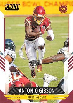 #80 Antonio Gibson - Washington Football Team - 2021 Score Football