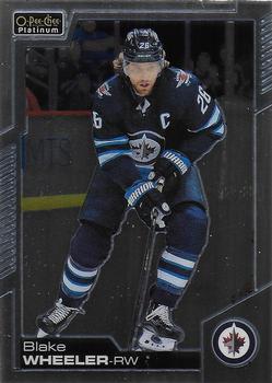 #80 Blake Wheeler - Winnipeg Jets - 2020-21 O-Pee-Chee Platinum Hockey