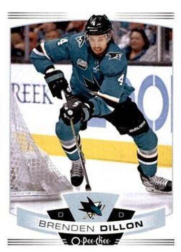 #80 Brenden Dillon - San Jose Sharks - 2019-20 O-Pee-Chee Hockey