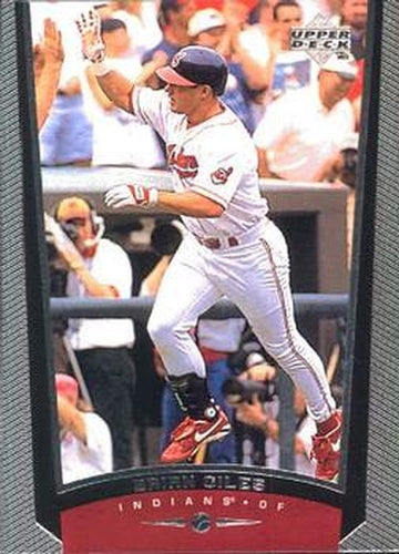 #80 Brian Giles - Cleveland Indians - 1999 Upper Deck Baseball