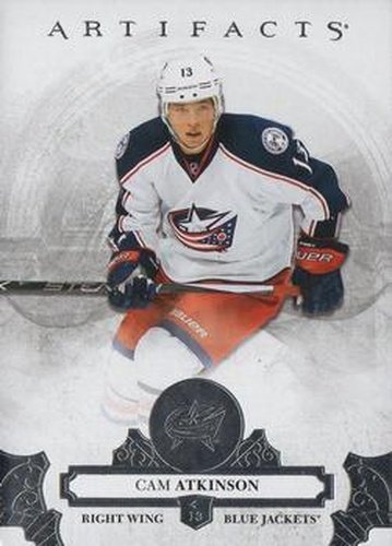#80 Cam Atkinson - Columbus Blue Jackets - 2017-18 Upper Deck Artifacts Hockey