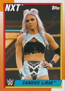 #80 Candice LeRae - 2021 Topps Heritage WWE Wrestling