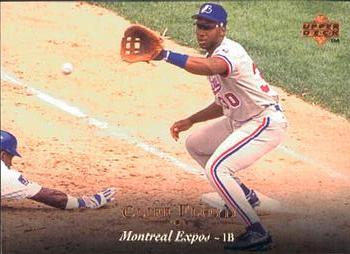 #80 Cliff Floyd - Montreal Expos - 1995 Upper Deck Baseball