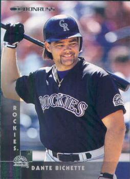 #80 Dante Bichette - Colorado Rockies - 1997 Donruss Baseball
