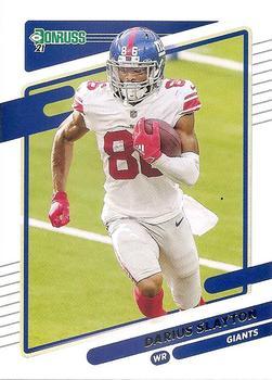 #80 Darius Slayton - New York Giants - 2021 Donruss Football