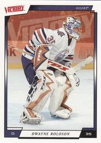 #80 Dwayne Roloson - Edmonton Oilers - 2006-07 Upper Deck Victory Hockey