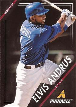 #80 Elvis Andrus - Texas Rangers - 2013 Pinnacle Baseball