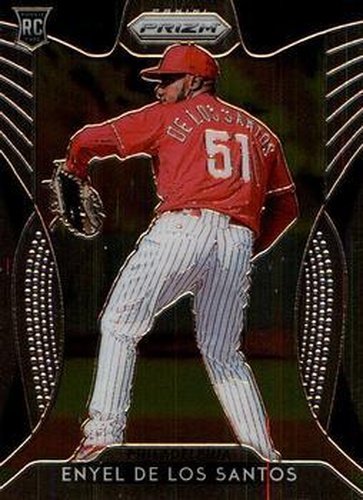 #80 Enyel De Los Santos - Philadelphia Phillies - 2019 Panini Prizm Baseball