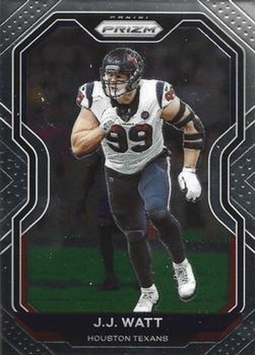 #80 J.J. Watt - Houston Texans - 2020 Panini Prizm Football