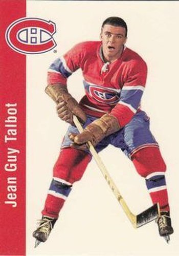 #80 Jean-Guy Talbot - Montreal Canadiens - 1994 Parkhurst Missing Link 1956-57 Hockey