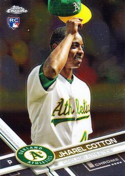 #80 Jharel Cotton - Oakland Athletics - 2017 Topps Chrome Baseball